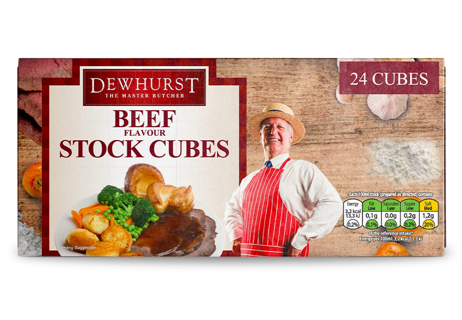 DEWHURST BEEF STOCK CUBES