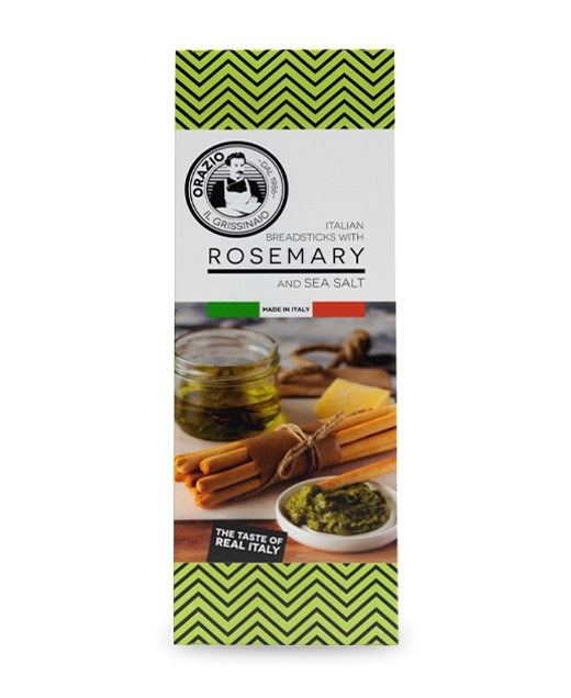 ORAZIO ROSEMARY AND SEA SALT BREADSTICKS